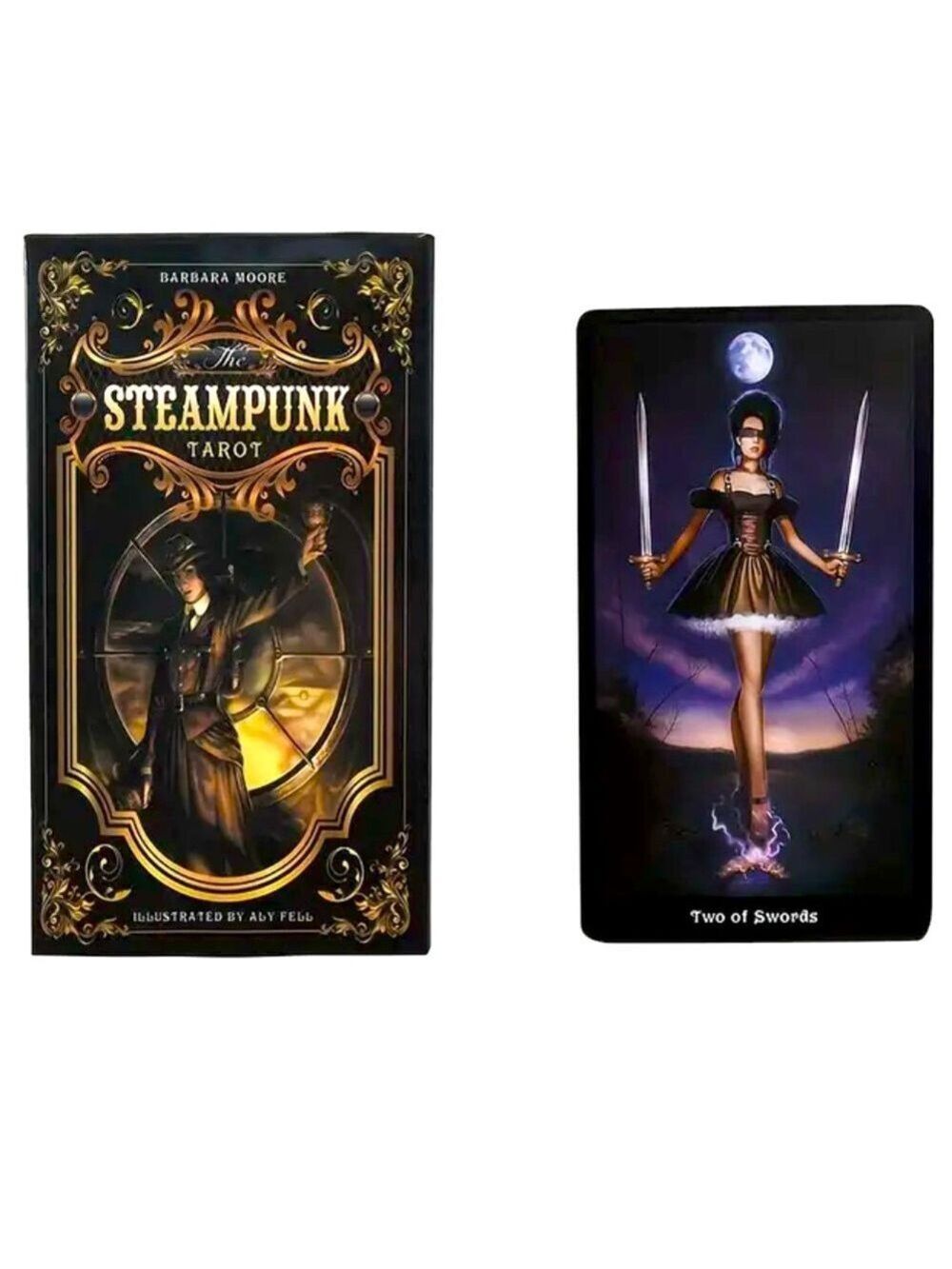 Steampunk Tarot by Barbara Moore card deck